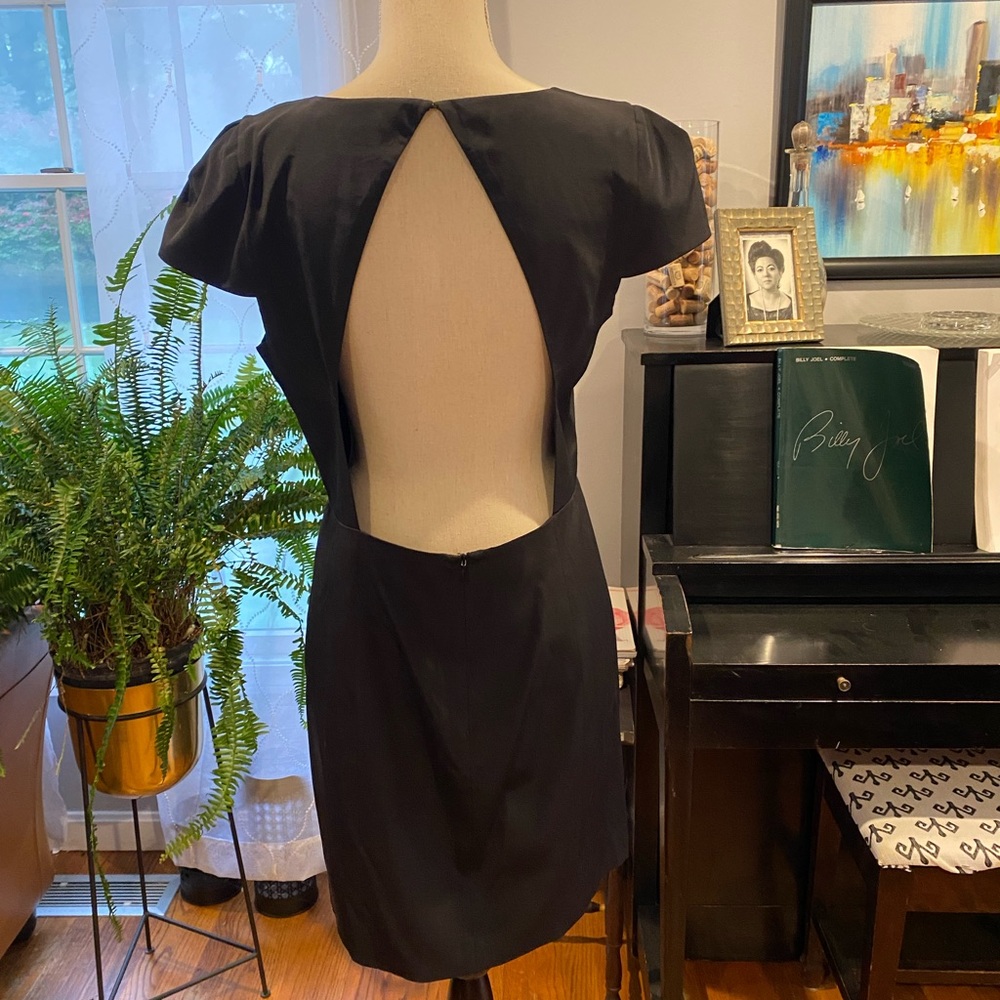 TIBI Black Cocktail Dress, size 10